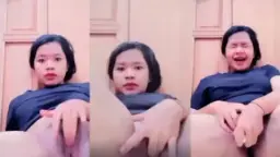 Putri Fatikah Mengangkang Dan Mengoceh Di Kamar Sambil Colmek