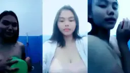 Dedek Xylin Siaran Langsung Mandi Telanjang Bulat