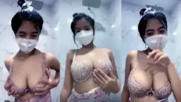 Dmx Aulmii Yogurt Live Basah-basahan Di Kamar Mandi