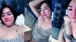 Menggoda Tante Kina Yang Nakal, Berbagi Kenikmatan Di Ranjang