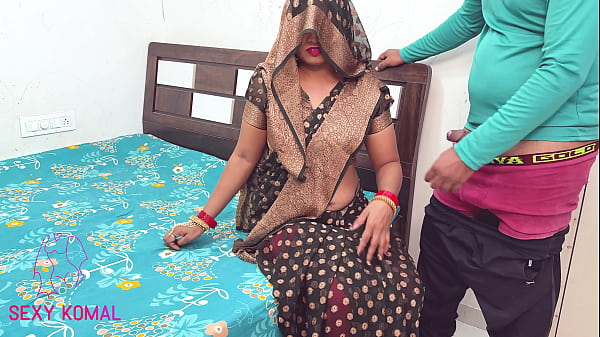 बिहारी कोमल भाभी जेठ जी को पानी देने गई, चक्कर खाकर उन पर गिरी और फिर घूंघट में ही शुरू हो गया गरम खेल