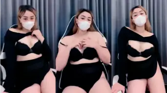 Dmx Dhea Pamer Tubuh Montok, Bikin Susah Nafas