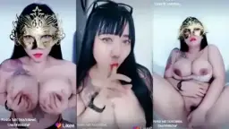 Indry Hoy Colmek Pakai Dildo Sambil Remes Pentil Di Live Likee