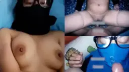 Crot Di Muka Cewek Berjilbab, Makin Pol Aksi Mesumnya.