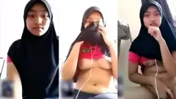 Vcs Aisyah Abg Hijab Baju Merah, Bodi Montok Bikin Makin Pengen