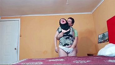 Wanita Berhijab Digoblok Sambil Doggy Style.