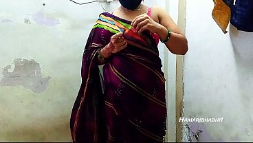 Bini India Baju Saree Panas, Ngentot Di Kamar, Minta Digaruk Sambil Ngerang.