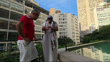 Sheik Árabe Datang Ke Brasil Pas Musim Piala Dunia, Dia Sama Guide Lokalnya Ngajakin Cewek-cewek Brasil Yang Lagi Di Hotel Ke Kamar, Ngewe Sampe Cunutnya Habis, Full Video Di Red.