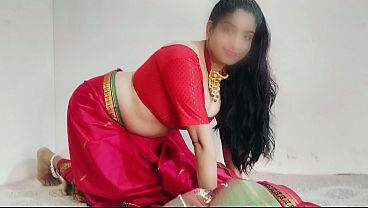 Bajunya Merah, Chutnya Basah, Bhabhi Seksi Digenjot Keras, Suara Desah Bikin Makin Panas.