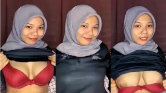 Rista Si Hijaber Nakal, Toket Mulusnya Bikin Ngiler, Hot Abis!