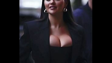 Selena Gomez Bengkok Ke Depan, Siap Digoyang (ai Bikinan)